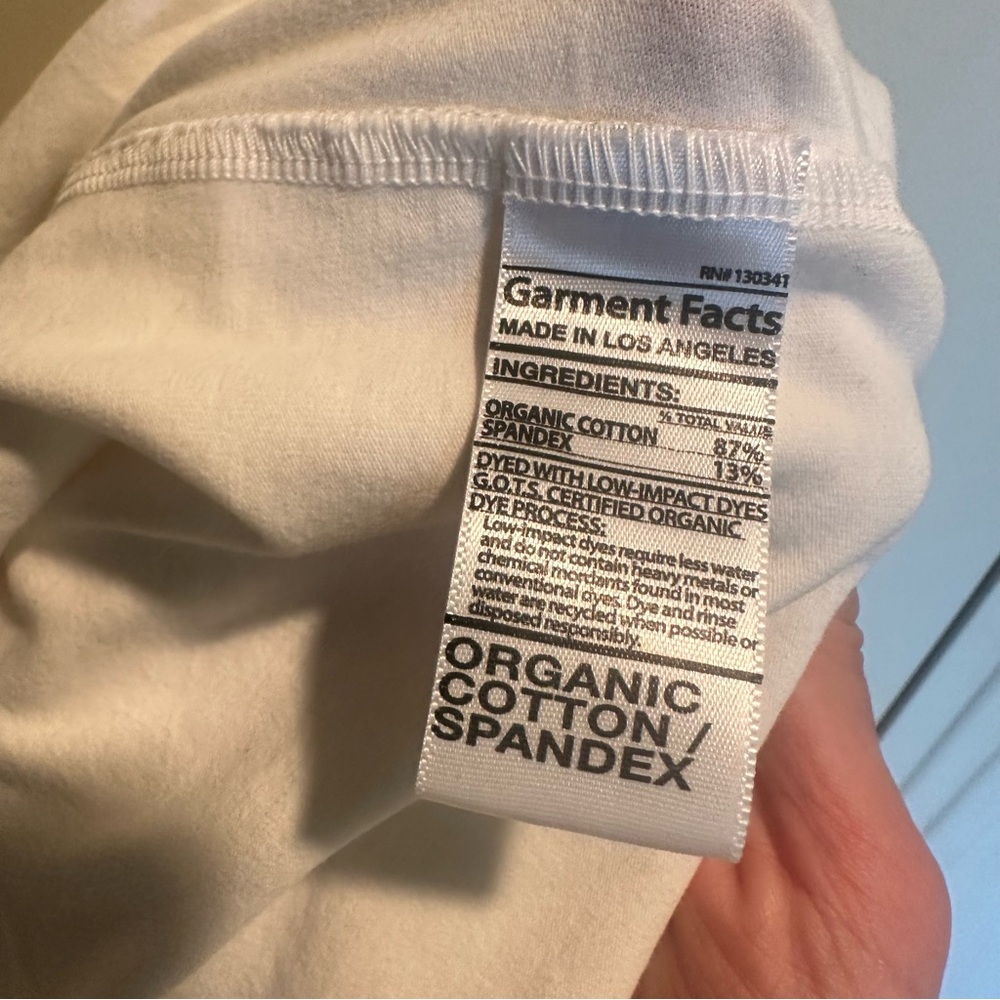 Groceries White Crop Top — image 6 of 6